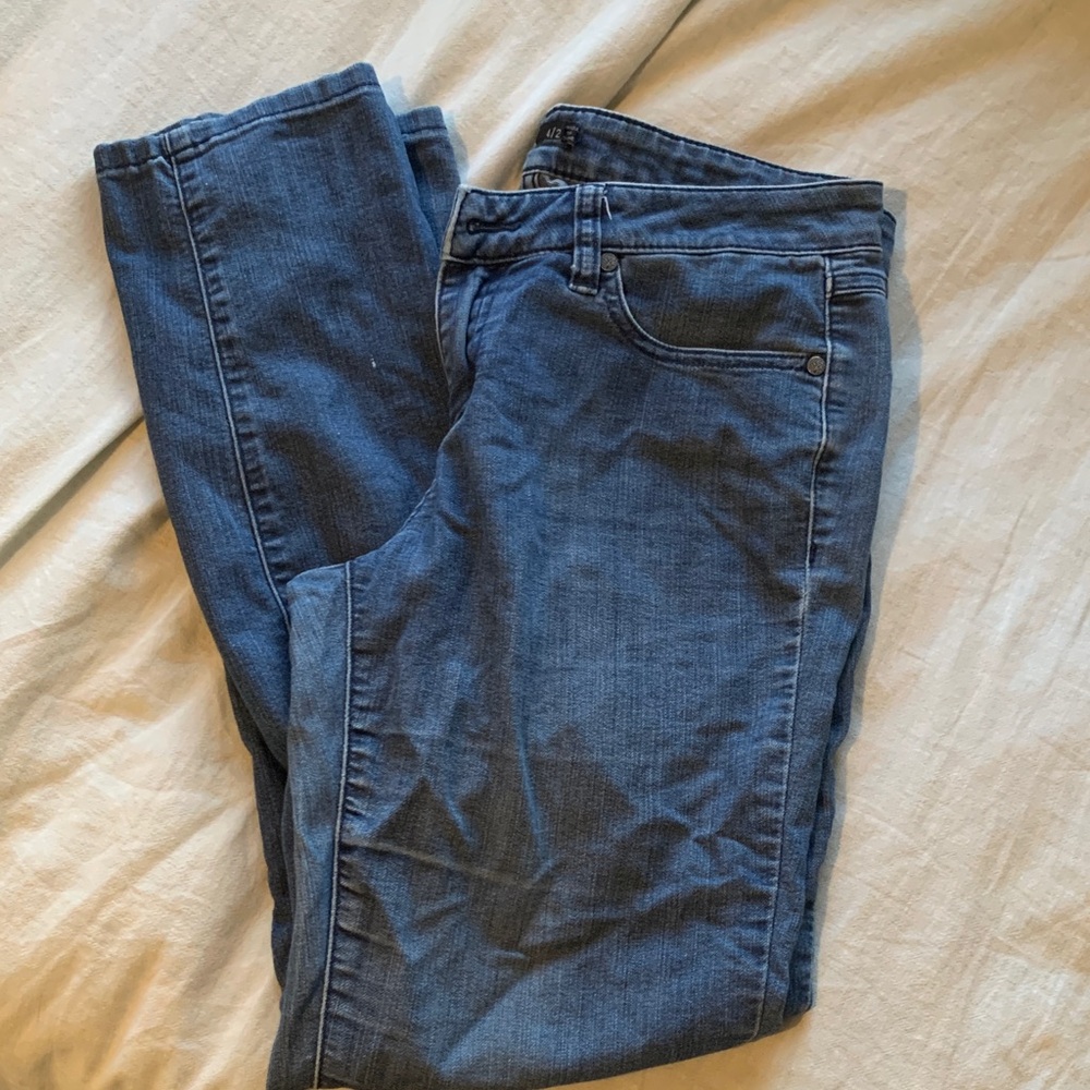 Prana Women's Skinny Jeans in Deep Blue Wash